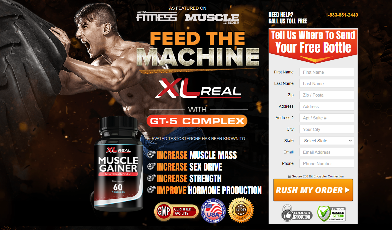 XL Real Muscle Gainer Reviews